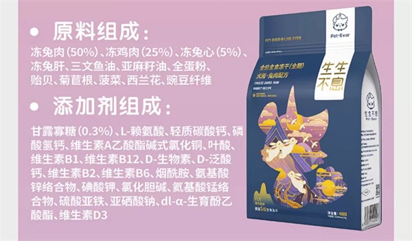 生生不息兔肉狗粮测评