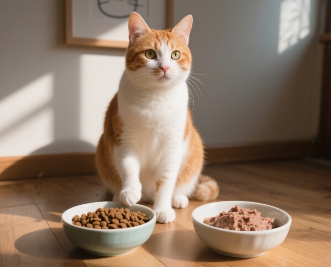 猫咪吃干粮好还是湿粮好? 猫咪吃干粮好还是湿粮好?