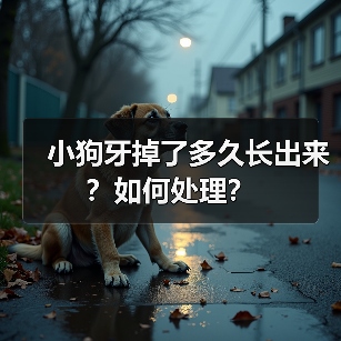 小狗牙掉了多久长出来?如何处理?(图3) 小狗牙掉了多久长出来?如何处理?(图3)