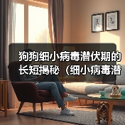 狗狗细小病毒潜伏期的长短揭秘（细小病毒潜伏期与预防关键要点分析）