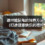 德州地鼠龟的饲养方法（打造健康快乐的德州地鼠龟生活）（图2）