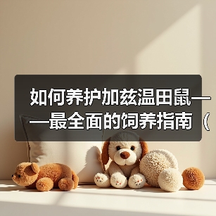 如何养护加兹温田鼠——最全面的饲养指南(宠物爱好者必看,分享加兹温田鼠的饲养经验)(图4) 如何养护加兹温田鼠——最全面的饲养指南(宠物爱好者必看,分享加兹温田鼠的饲养经验)(图4)