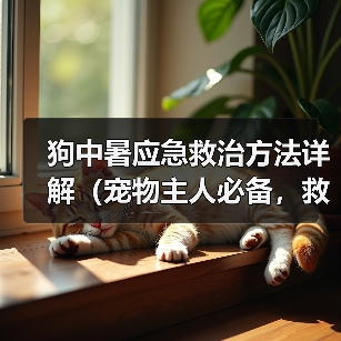 狗中暑应急救治方法详解(宠物主人必备,救命大法!)(图2) 狗中暑应急救治方法详解(宠物主人必备,救命大法!)(图2)