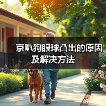 京叭狗眼球凸出的原因及解决方法(图2) 京叭狗眼球凸出的原因及解决方法(图2)