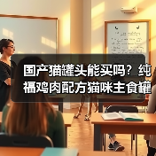 国产猫罐头能买吗？纯福鸡肉配方猫咪主食罐测评（图4）
