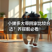 小猫多大带回家比较合适?养猫前必看!(图4) 小猫多大带回家比较合适?养猫前必看!(图4)