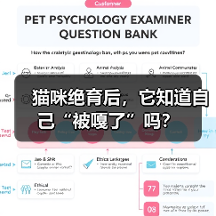 猫咪绝育后，它知道自己“被嘎了”吗？