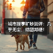 城市理享矿砂测评:几乎无尘,结团邦硬!(图2) 城市理享矿砂测评:几乎无尘,结团邦硬!(图2)