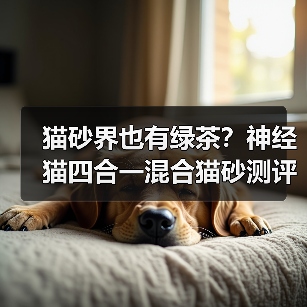 猫砂界也有绿茶?神经猫四合一混合猫砂测评(图4) 猫砂界也有绿茶?神经猫四合一混合猫砂测评(图4)