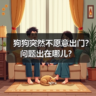 狗狗突然不愿意出门？问题出在哪儿？