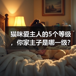 猫咪爱主人的5个等级，你家主子是哪一级？（图1）