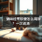 猫咪经常软便怎么调理？一次说清