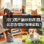 冷门国产猫砂测评|四月名混合猫砂值得买吗？（图4）