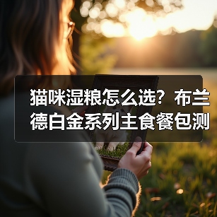 猫咪湿粮怎么选？布兰德白金系列主食餐包测评（图2）