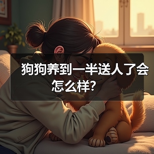 狗狗养到一半送人了会怎么样？（图4）