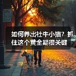 如何养出社牛小猫？抓住这个黄金期很关键（图4）