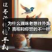 为什么猫咪老想往外跑？真相和你想的不一样（附解决办法）（图3）