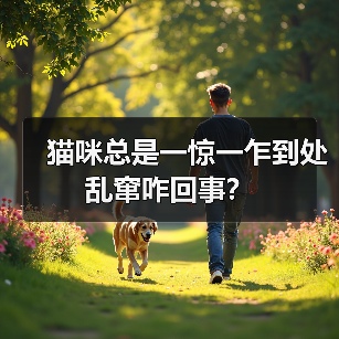 猫咪总是一惊一乍到处乱窜咋回事?(图1) 猫咪总是一惊一乍到处乱窜咋回事?(图1)