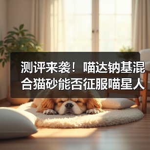 测评来袭！喵达钠基混合猫砂能否征服喵星人？（图3）