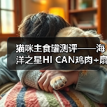 猫咪主食罐测评——海洋之星HI CAN鸡肉+扇贝配方(图4) 猫咪主食罐测评——海洋之星HI CAN鸡肉+扇贝配方(图4)