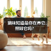 猫咪知道是你在养它、照顾它吗？（图3）