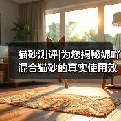 猫砂测评|为您揭秘妮吖混合猫砂的真实使用效果！