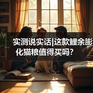 实测说实话|这款鲤余膨化猫粮值得买吗?(图4) 实测说实话|这款鲤余膨化猫粮值得买吗?(图4)