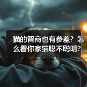 猫的智商也有参差？怎么看你家猫聪不聪明？