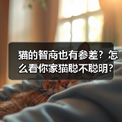 猫的智商也有参差?怎么看你家猫聪不聪明?(图2) 猫的智商也有参差?怎么看你家猫聪不聪明?(图2)
