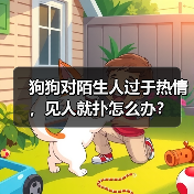 狗狗对陌生人过于热情,见人就扑怎么办? 狗狗对陌生人过于热情,见人就扑怎么办?