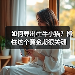 如何养出社牛小猫？抓住这个黄金期很关键（图2）