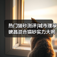 热门猫砂测评|城市理享碳晶混合猫砂实力大揭秘！（图1）