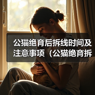公猫绝育后拆线时间及注意事项(公猫绝育拆线时间及预防感染关键要素)(图2) 公猫绝育后拆线时间及注意事项(公猫绝育拆线时间及预防感染关键要素)(图2)