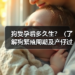 狗受孕后多久生？（了解狗繁殖周期及产仔过程的）
