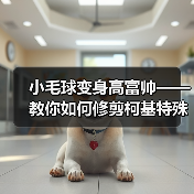 小毛球变身高富帅——教你如何修剪柯基特殊部位的毛发（突显优点，让你的柯基成为街头焦点）