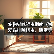 宠物猫咪驱虫指南(为爱猫排除蛔虫、跳蚤等寄生虫的危害)(图4) 宠物猫咪驱虫指南(为爱猫排除蛔虫、跳蚤等寄生虫的危害)(图4)
