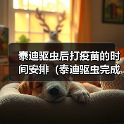 泰迪驱虫后打疫苗的时间安排（泰迪驱虫完成后接种疫苗的最佳时间选择）