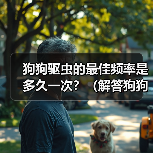 狗狗驱虫的最佳频率是多久一次?(解答狗狗驱虫频率的疑惑)(图3) 狗狗驱虫的最佳频率是多久一次?(解答狗狗驱虫频率的疑惑)(图3)