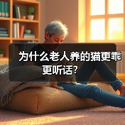 为什么老人养的猫更乖更听话?(图4) 为什么老人养的猫更乖更听话?(图4)
