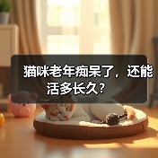 猫咪老年痴呆了,还能活多长久?(图3) 猫咪老年痴呆了,还能活多长久?(图3)