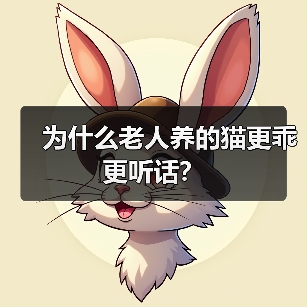 为什么老人养的猫更乖更听话?(图2) 为什么老人养的猫更乖更听话?(图2)