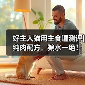 好主人猫用主食罐测评|纯肉配方,骗水一绝!(图2) 好主人猫用主食罐测评|纯肉配方,骗水一绝!(图2)