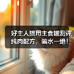 好主人猫用主食罐测评|纯肉配方,骗水一绝!(图3) 好主人猫用主食罐测评|纯肉配方,骗水一绝!(图3)