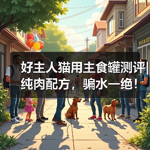 好主人猫用主食罐测评|纯肉配方,骗水一绝!(图4) 好主人猫用主食罐测评|纯肉配方,骗水一绝!(图4)