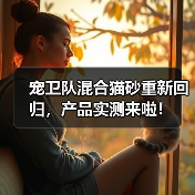 宠卫队混合猫砂重新回归,产品实测来啦!(图2) 宠卫队混合猫砂重新回归,产品实测来啦!(图2)