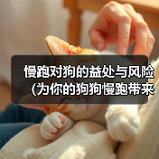 慢跑对狗的益处与风险（为你的狗狗慢跑带来的好处和潜在风险）