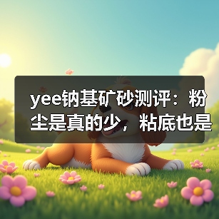 yee钠基矿砂测评:粉尘是真的少,粘底也是真的牢(图2) yee钠基矿砂测评:粉尘是真的少,粘底也是真的牢(图2)