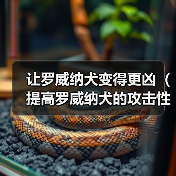让罗威纳犬变得更凶（提高罗威纳犬的攻击性——培养方法和注意事项）（图2）