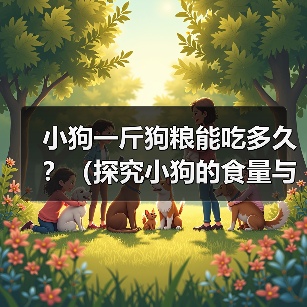 小狗一斤狗粮能吃多久?(探究小狗的食量与狗粮消耗量,)(图4) 小狗一斤狗粮能吃多久?(探究小狗的食量与狗粮消耗量,)(图4)