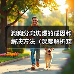 狗狗分离焦虑的成因和解决方法(深度解析宠物狗狗分离焦虑症状、原因及治疗方法)(图3) 狗狗分离焦虑的成因和解决方法(深度解析宠物狗狗分离焦虑症状、原因及治疗方法)(图3)